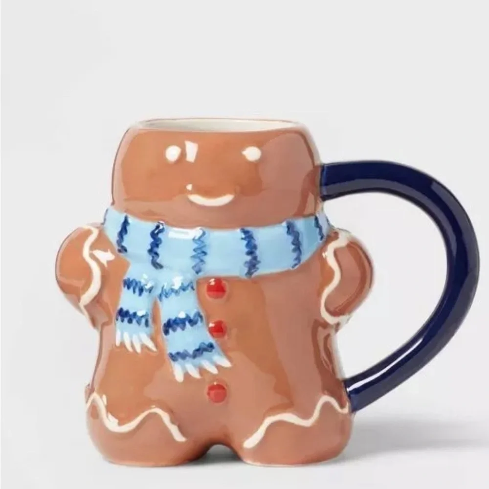 Target Wondershop Christmas Holiday Gingerbread Man Mug 2022